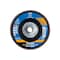 Pferd 4-1/2" x 5/8-11 Thd. POLIFAN Flap Disc - Z PSF STEELOX, Zirconia, 60 Grit, Conical 62072 - alternate 3